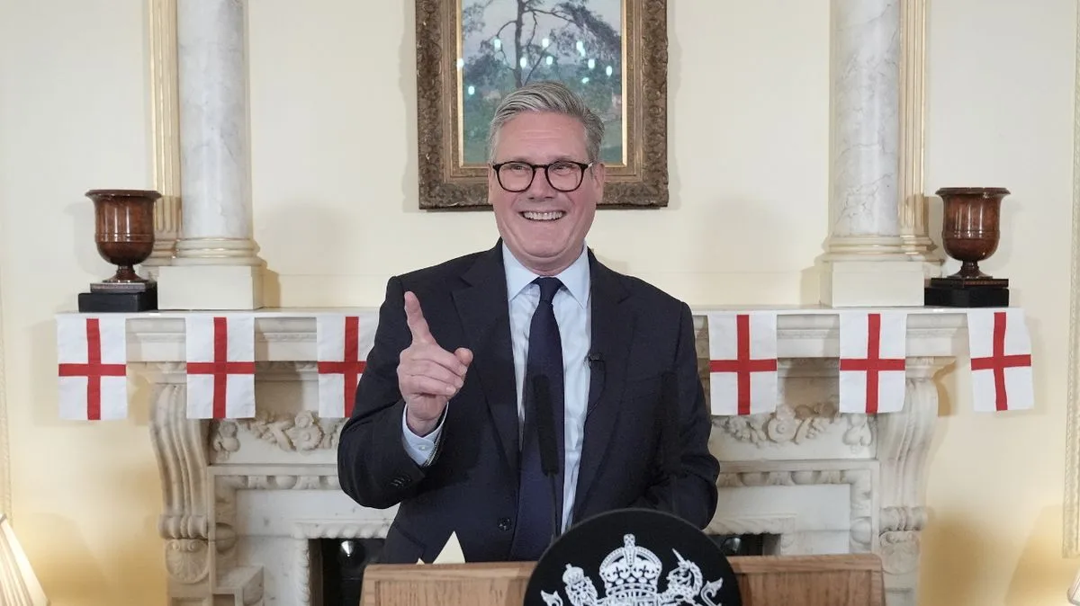 Starmer Blasts 'Plastic Patriots' Over St George's Flag