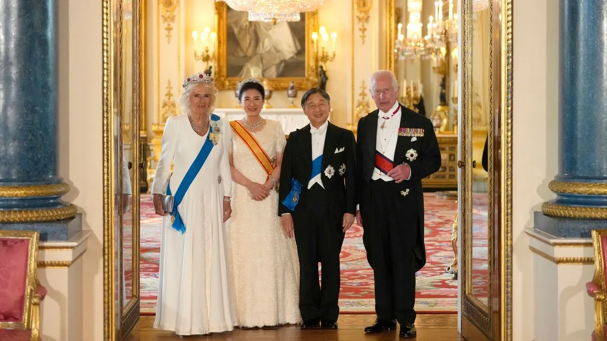 King Charles Hosts Lavish State Banquet for Japanese Emperor