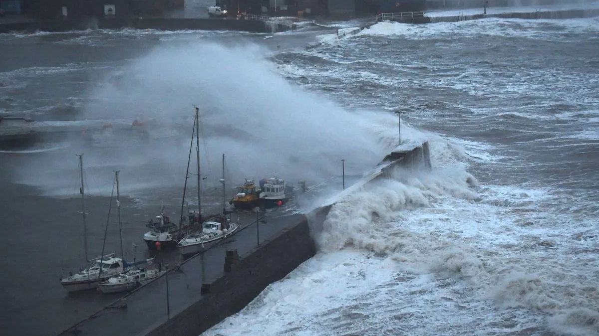 Storm Dave: 90mph Winds to Batter UK Over Easter Weekend