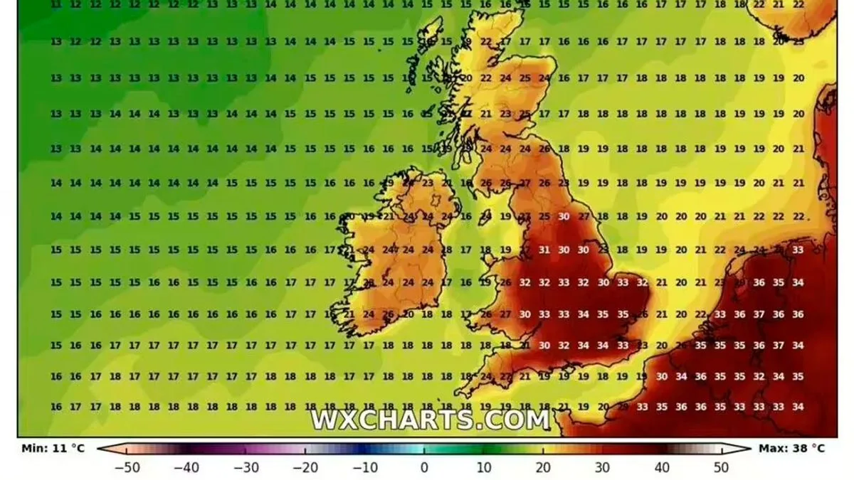 Four-Day 35C Heatwave Set to Scorch UK in Mid-August