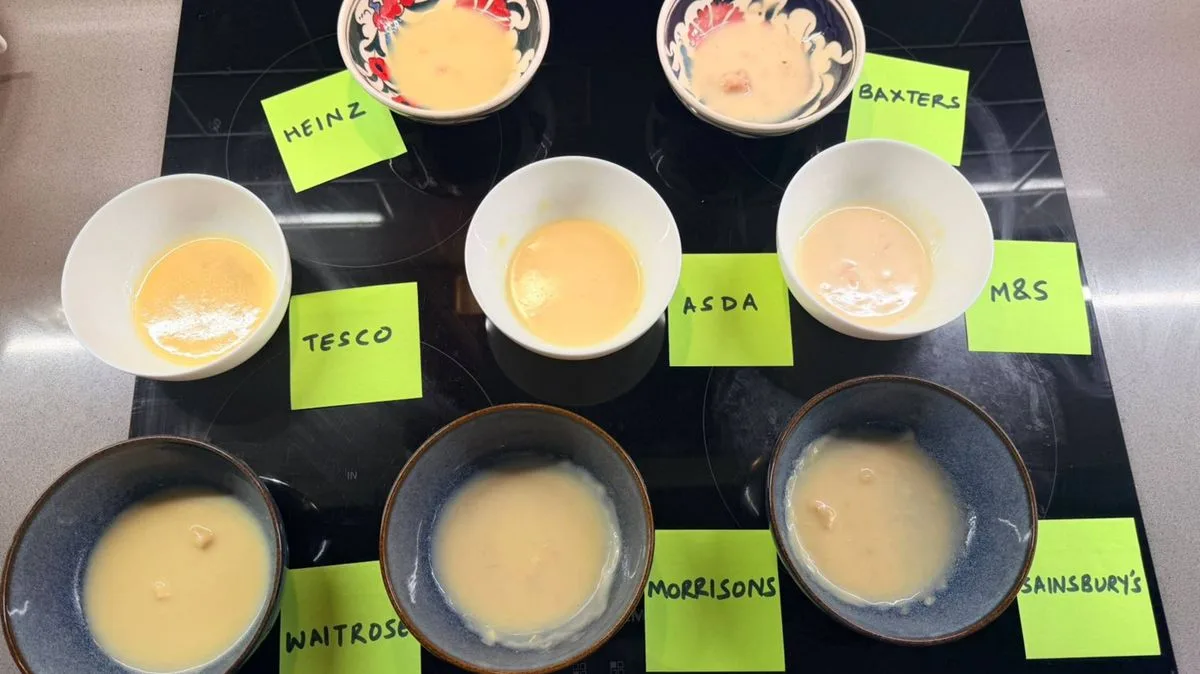 Tesco's 59p Chicken Soup Named Best in Taste Test
