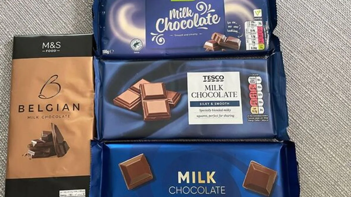Supermarket Chocolate Taste Test: M&S Belgian Bar Beats Cadbury