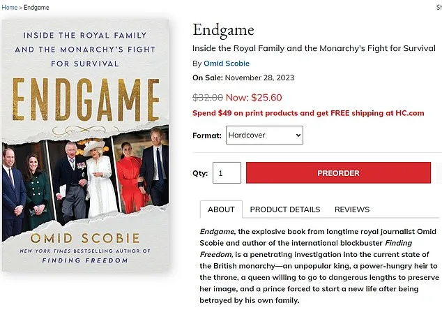 Harry and Meghan Deny Involvement in Omid Scobie's New Book Amid Royal Tensions