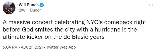 Chuck Schumer and Bill de Blasio criticised for NYC concert amid multiple crises