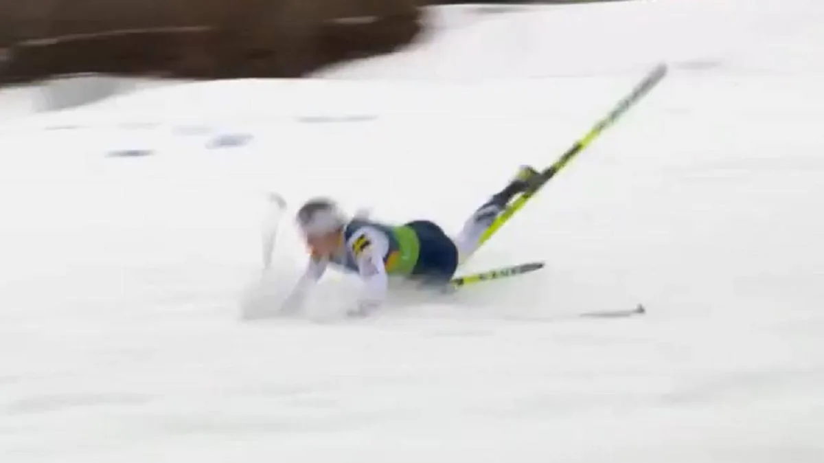 Swedish Skier's Olympic Nightmare: Broken Ski Dashes Hopes
