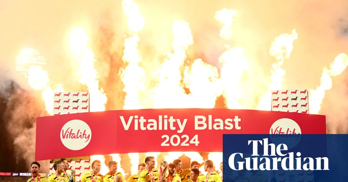 T20 Blast to Reduce Group-Stage Matches from 2026