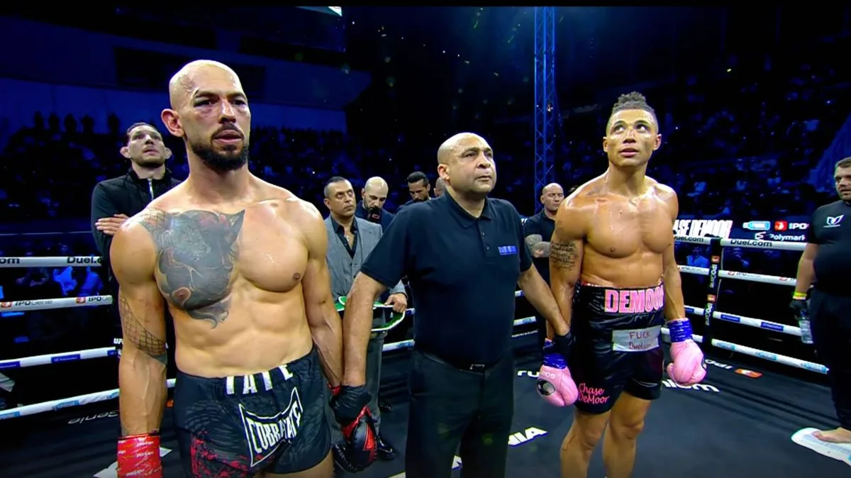 Chase DeMoor reveals £450k purse for Andrew Tate rematch as clause activated