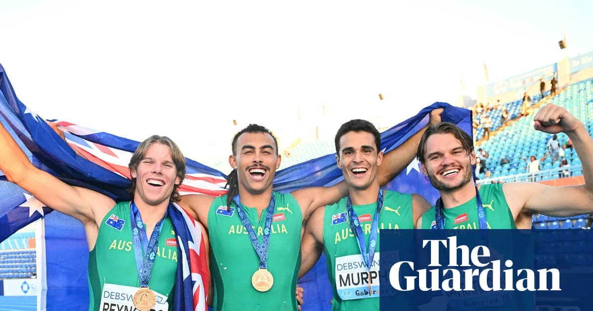 Australia's Men's 4x400m Relay Team Wins Bronze at World Athletics Relays in Botswana