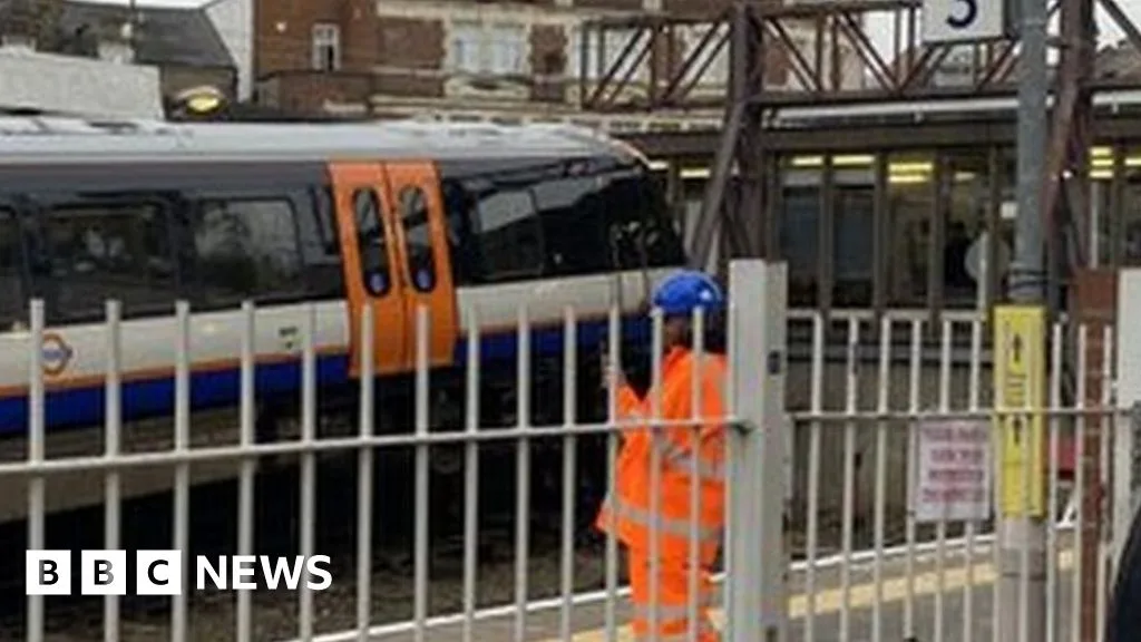 Two Injured as Train Crashes Through Buffers at Enfield Town Station