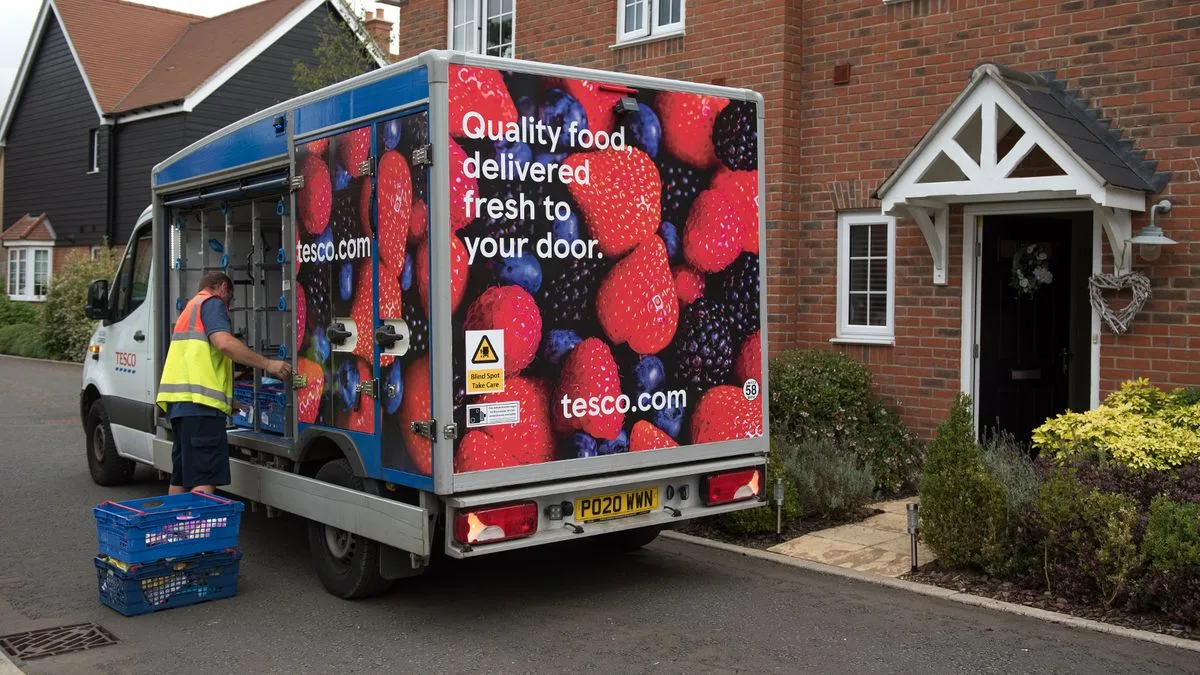 Tesco Increases Minimum Spend and Delivery Charges for Online Grocery Orders