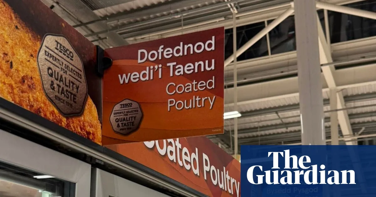 Tesco Apologises for Using Welsh Signs in Cornwall Supermarket