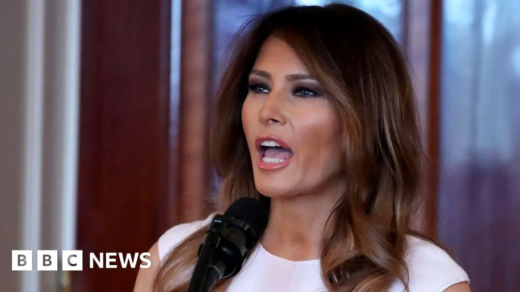 Melania Trump's Social Media Speech Sparks Mockery Over Husband's Twitter Habits