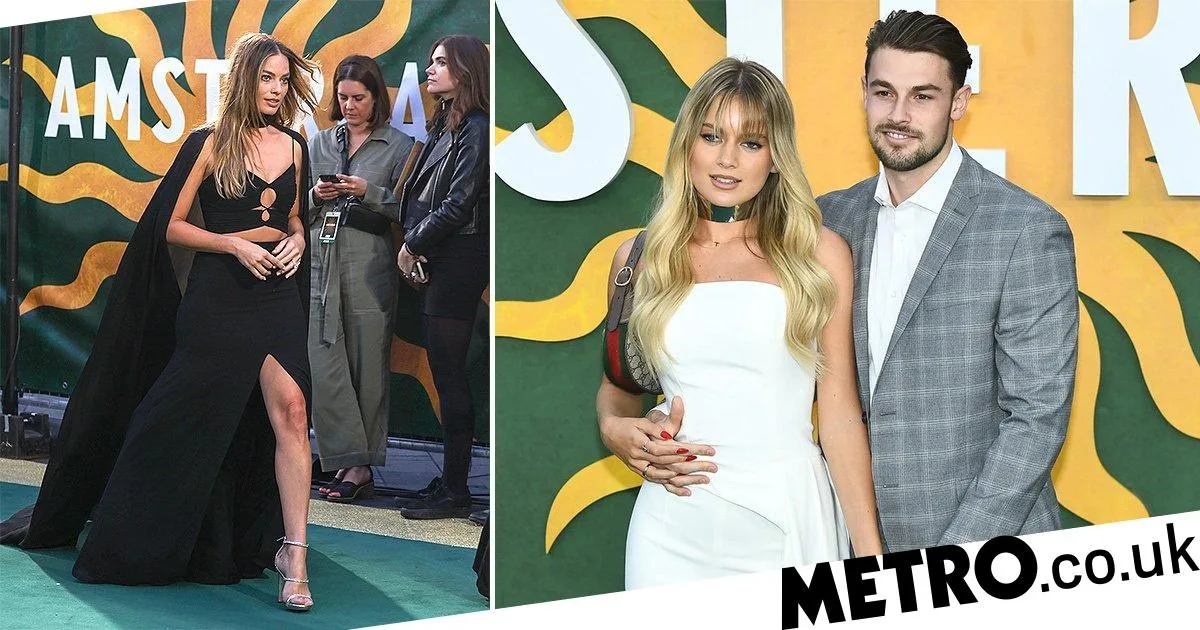 Love Island Stars Attend Star-Studded Premiere of Margot Robbie's 'Amsterdam' in London