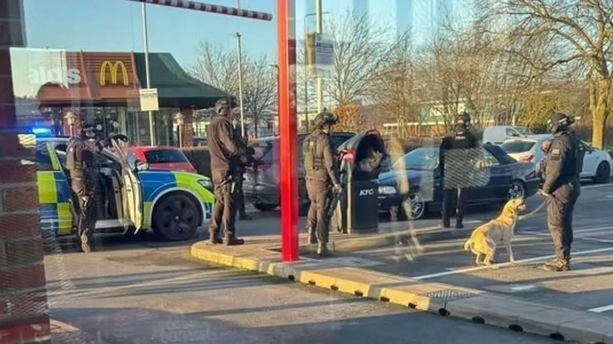 Three Arrested After Armed Police Swarm Grimsby KFC