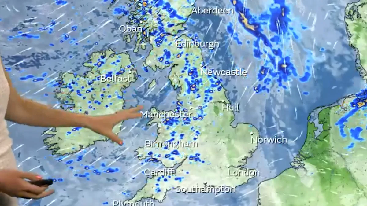 Thunderstorms and Heavy Rain to Hit Six UK Regions on Sunday