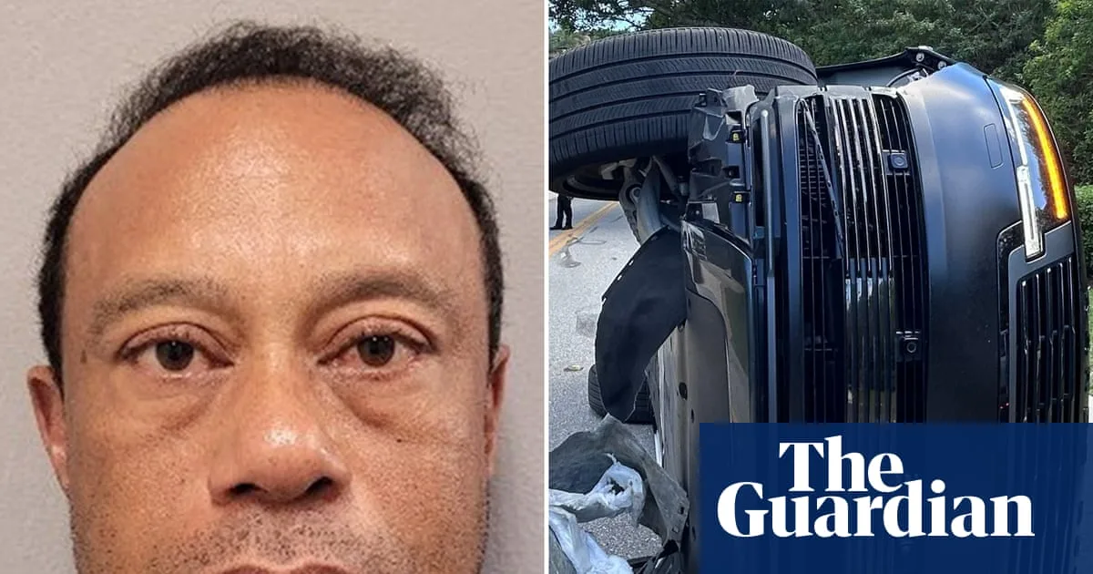 Tiger Woods Arrested on DUI Suspicion After Florida Rollover Crash