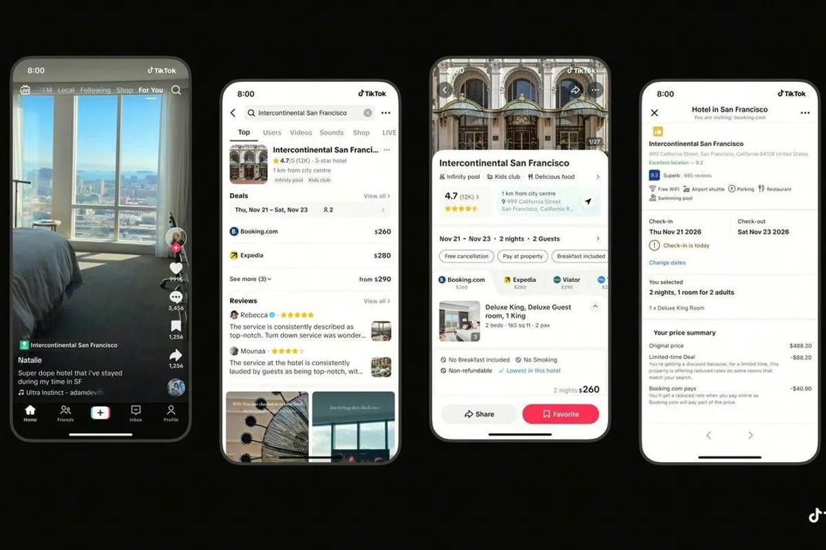 TikTok Launches Travel Booking Feature, But Not Yet in UK