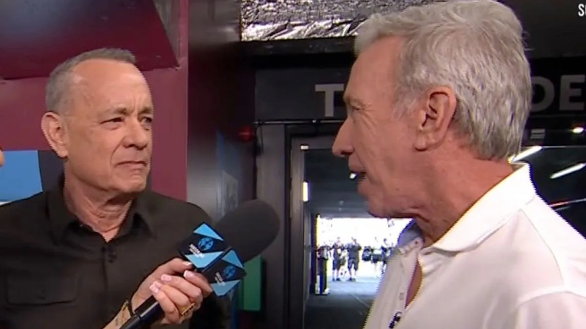 Tim Allen Swears During Surprise Soccer Aid Appearance with Tom Hanks