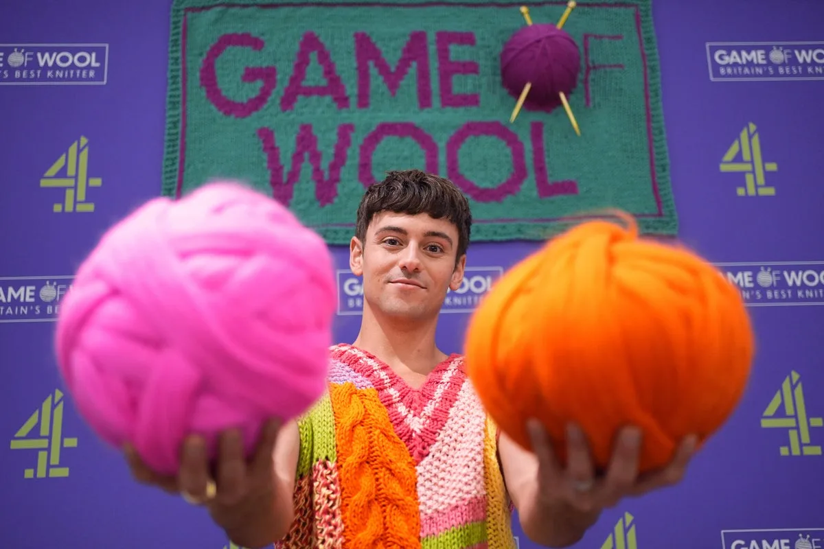 Tom Daley Launches Craft Range to Get Britain Knitting