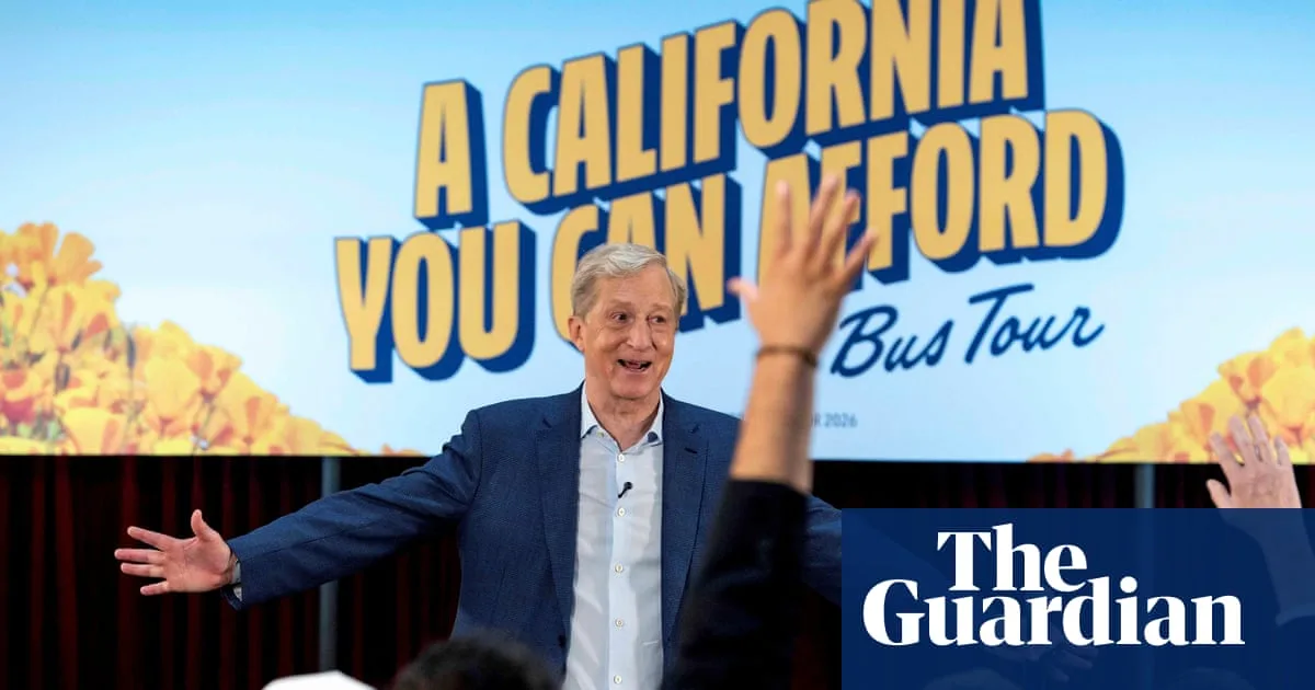Billionaire Tom Steyer Runs for California Governor on Tax-the-Rich Platform