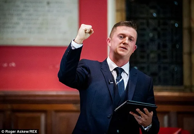 Tommy Robinson Secretly Booked For Oxford Union Debate