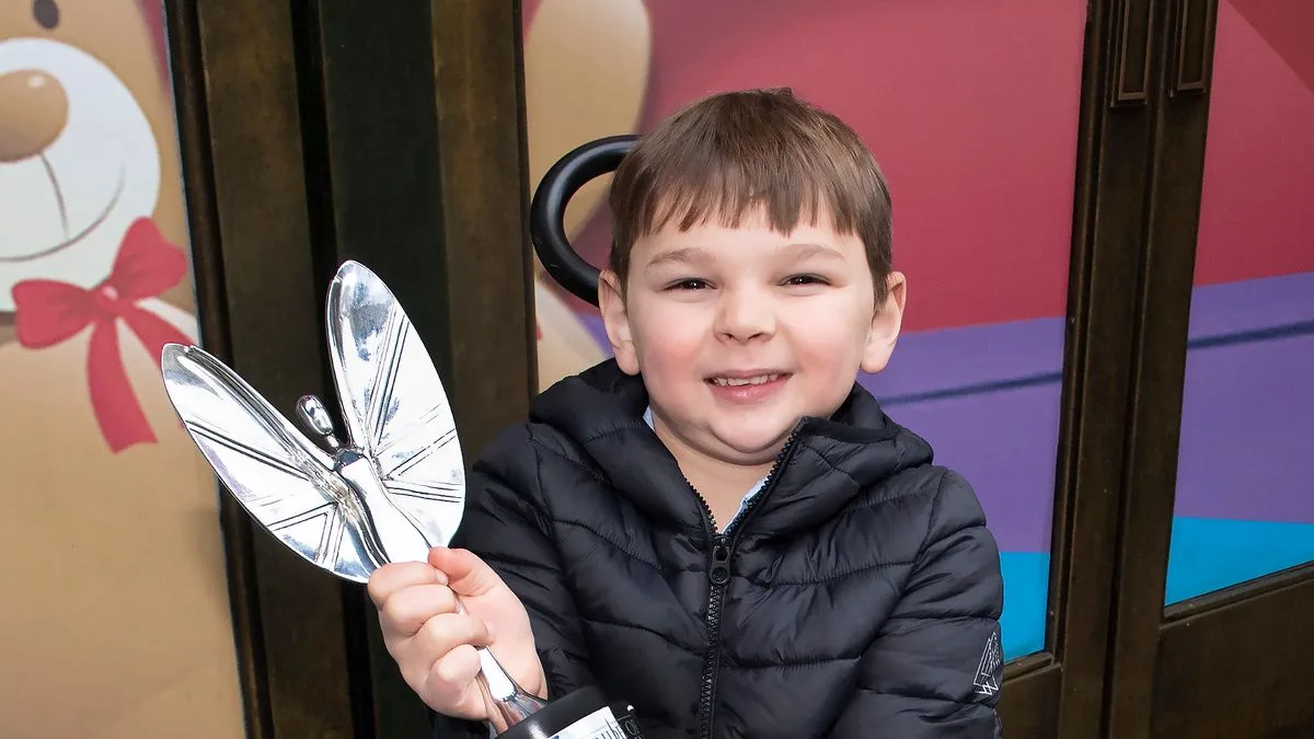 Six-Year-Old Tony Hudgell Wins Pride of Britain Award After Raising £1.5m