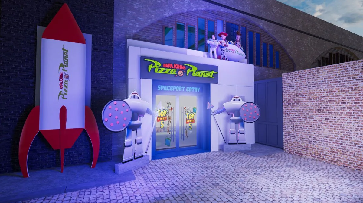 Toy Story's Pizza Planet Pop-Up Brings Sci-Fi Pizzeria to London