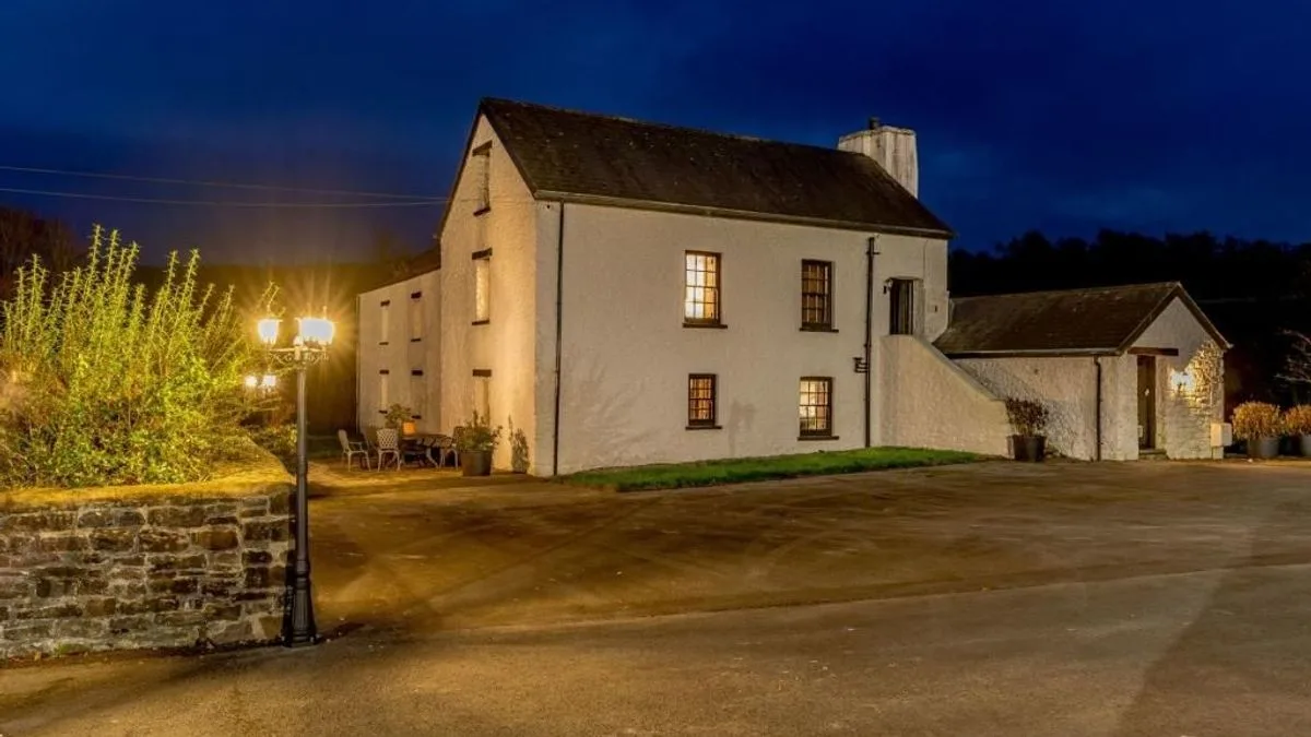 Historic Welsh Manor House with Medieval Banqueting Hall on the Market