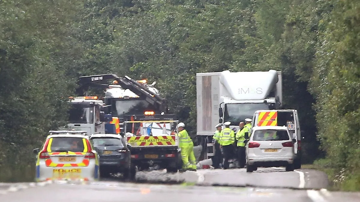 Witness to Devon Crash That Killed Mum and Twins 'Cries at Image in Head'
