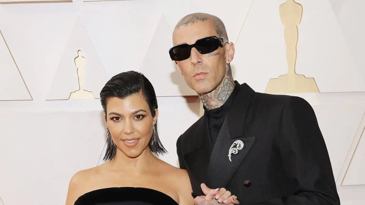Kourtney Kardashian Throws Gothic-Themed 50th Birthday Bash for Travis Barker