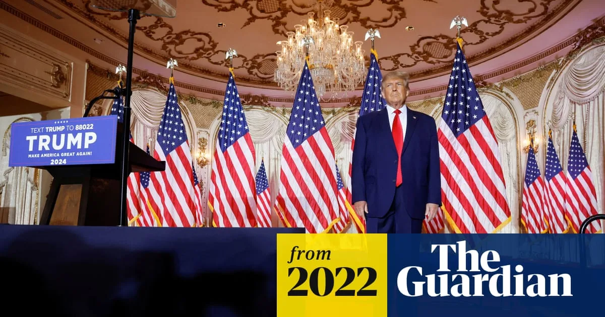 Trump Announces 2024 Presidential Run In Historic Move