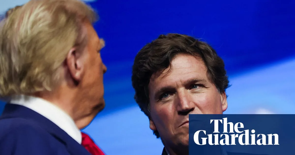 Tucker Carlson Channels Maga Rage Over Epstein Files – and Opens Rift With Trump