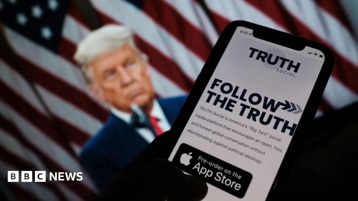 Trump Media Stock Plunges Over 20% After Reporting $60m Loss