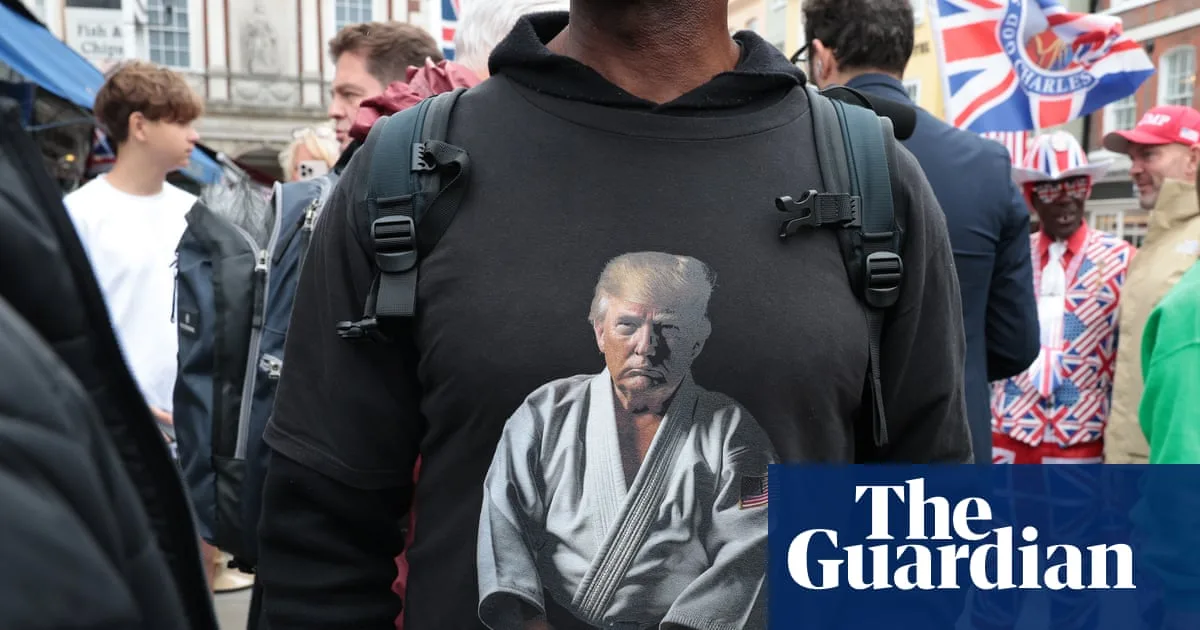 Trump Protesters and Superfans Descend on Windsor During State Visit