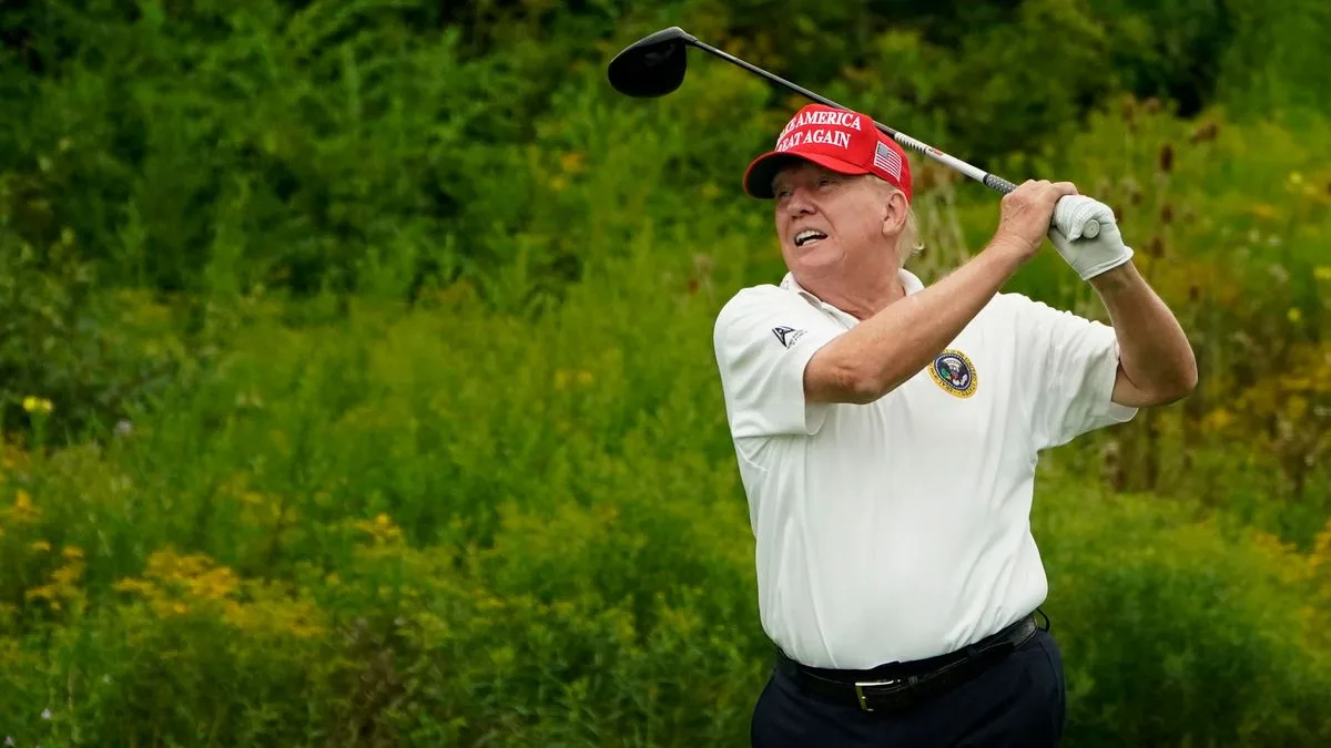 Trump Skips Faith Event For Golf At His Club
