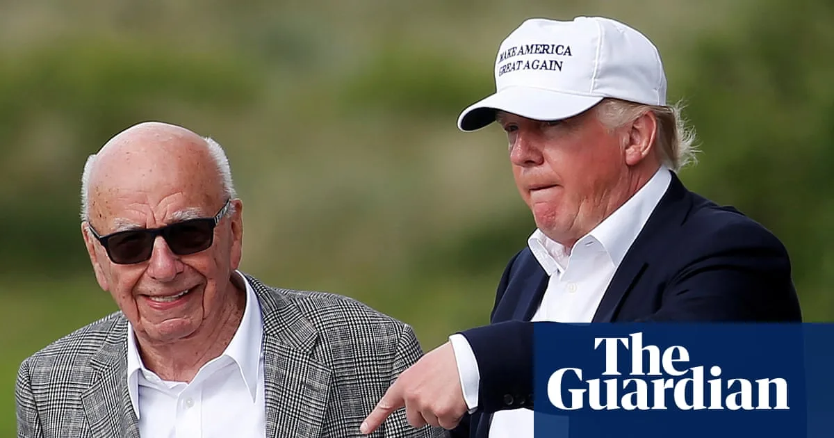 Donald Trump Sues Wall Street Journal and Rupert Murdoch Over Epstein Report