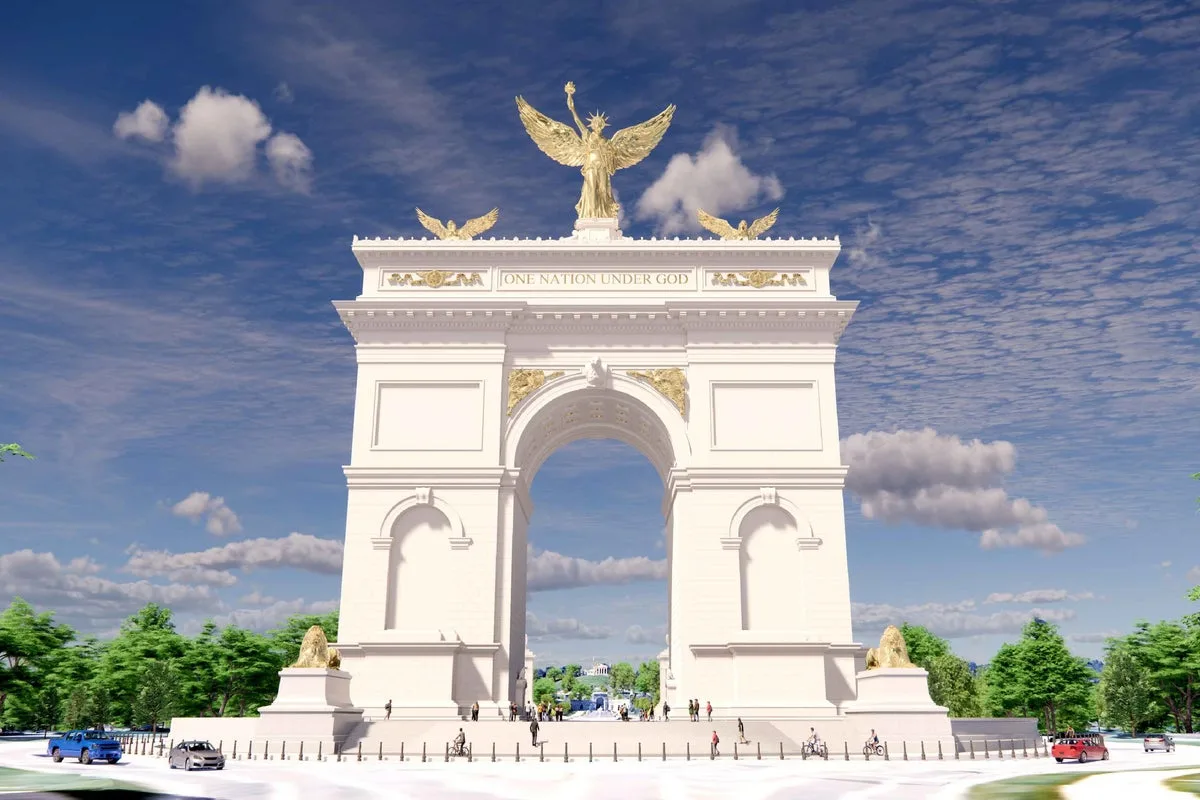 Trump Victory Arch Plan Raises Access Questions