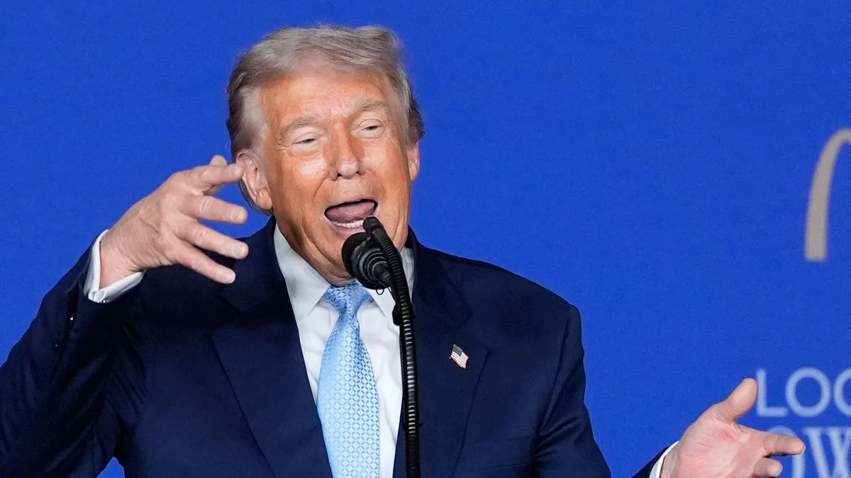 Trump Makes Bizarre Hannibal Lecter Sound at McDonald's Event