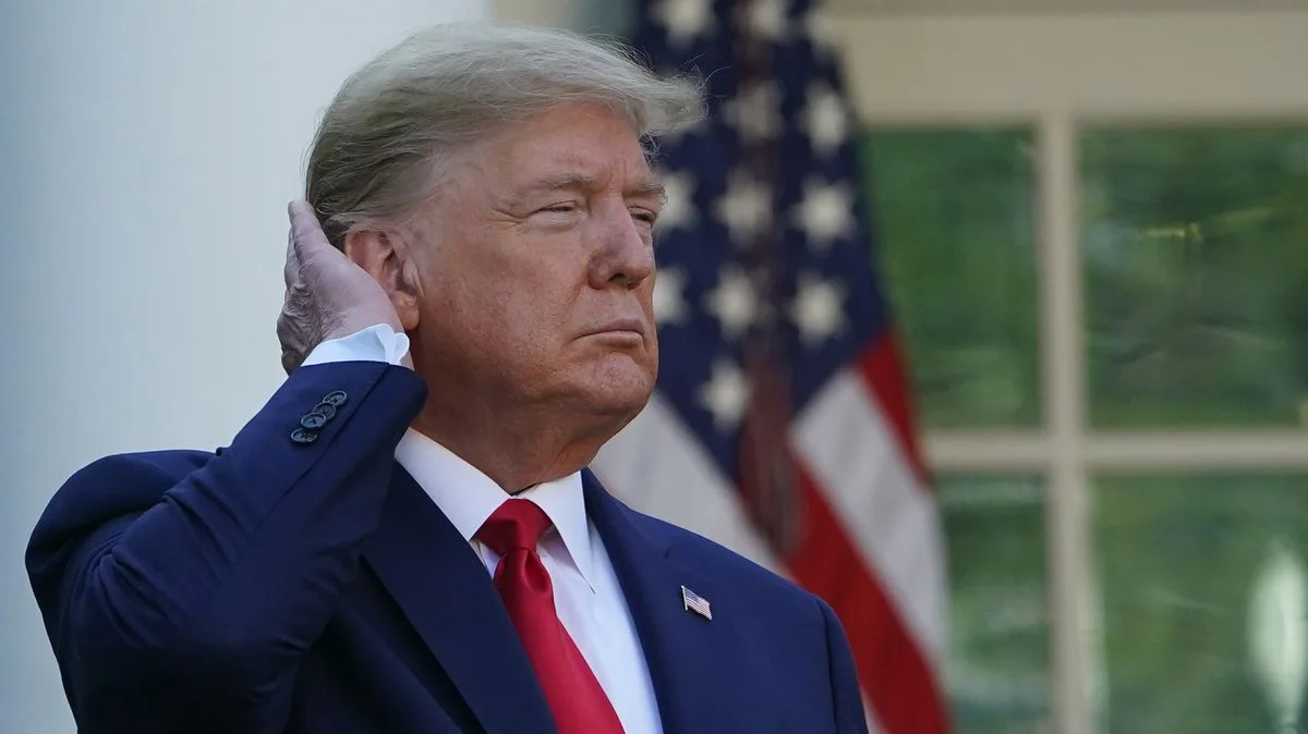 Trump's Hair Loss Drug Missing From Medical Records