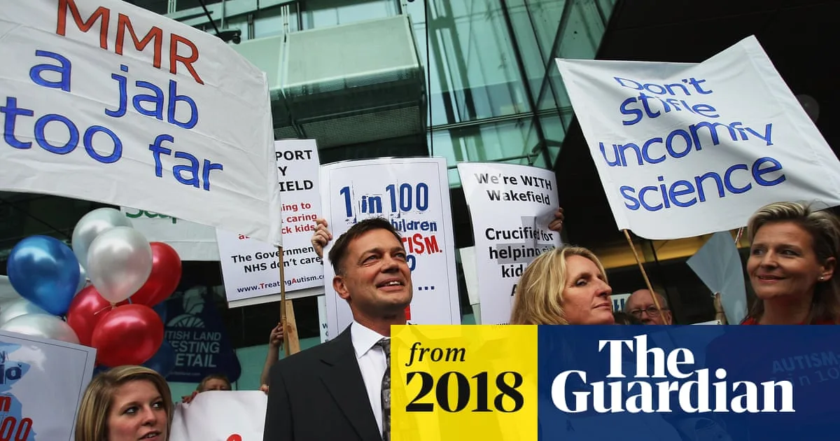 Disgraced Anti-Vaxxer Andrew Wakefield Finds New Life in Trump's America