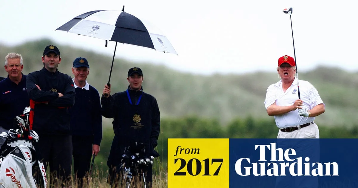 Trump golf resort and Scottish planners clash over environment