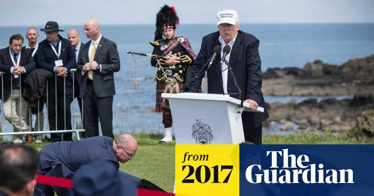 Trump's Scottish Golf Resort Loses Tax Break After Budget Change