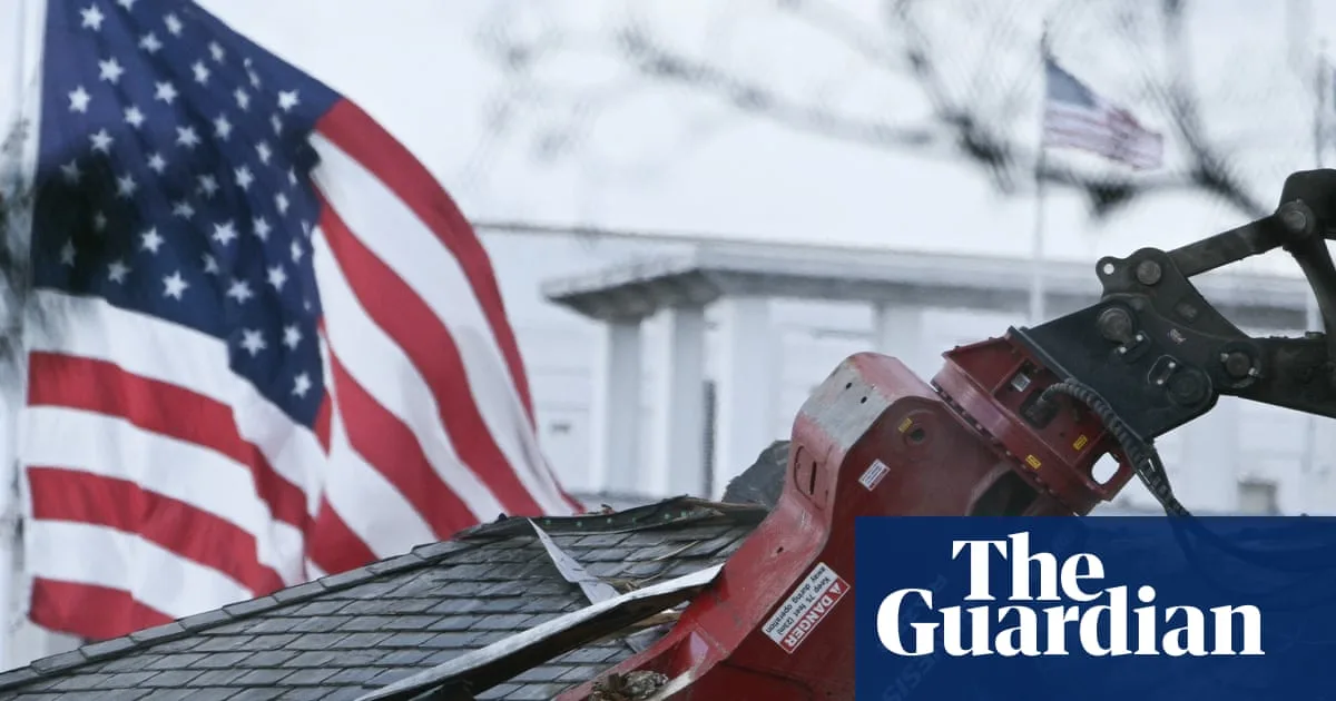 Trump's White House Ballroom Demolition Sparks Outrage