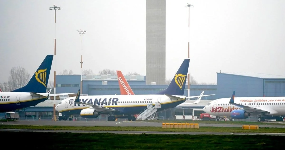 TUI Flight Makes Emergency Landing at East Midlands Airport After Tyre Burst