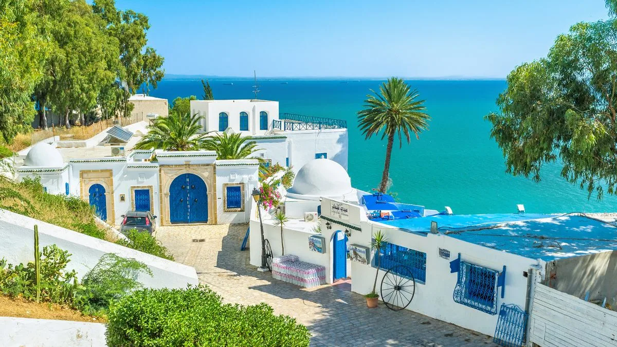 Tunisia’s Sidi Bou Said Voted World’s Most Beautiful Beach by TUI