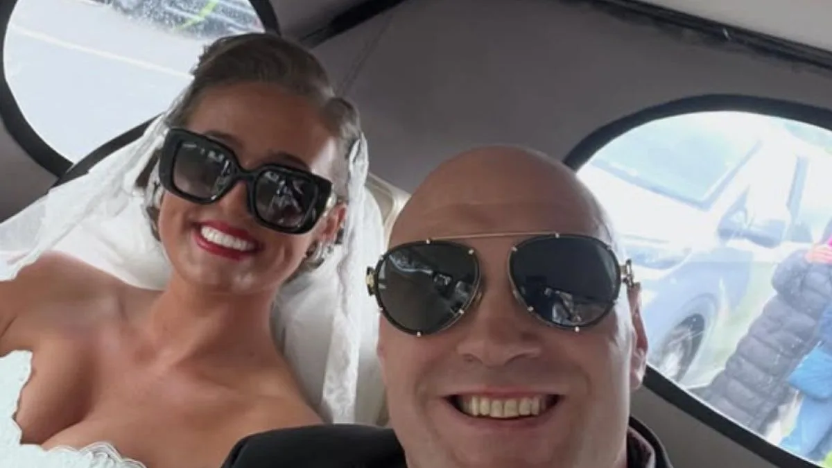 Tyson Fury Emotional as Daughter Venezuela Marries at 16