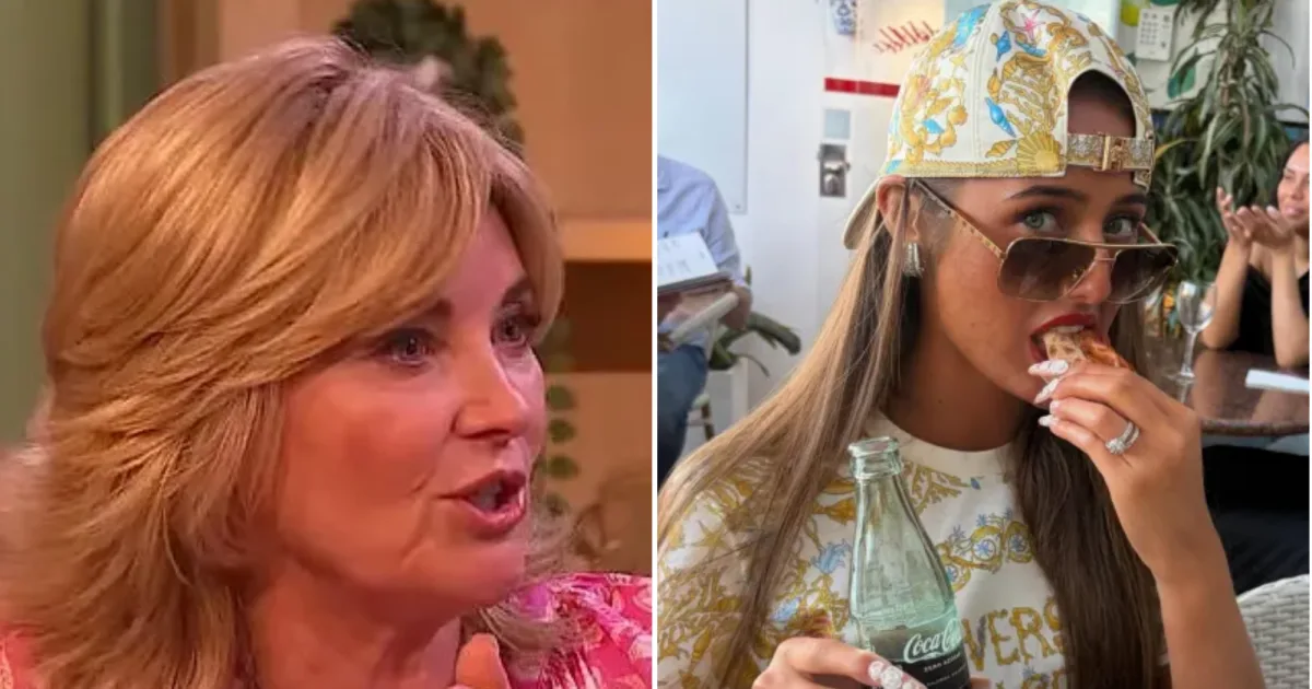 Anthea Turner Criticises Tyson Fury's Daughter Venezuela as 'Useless' Over Cooking Skills