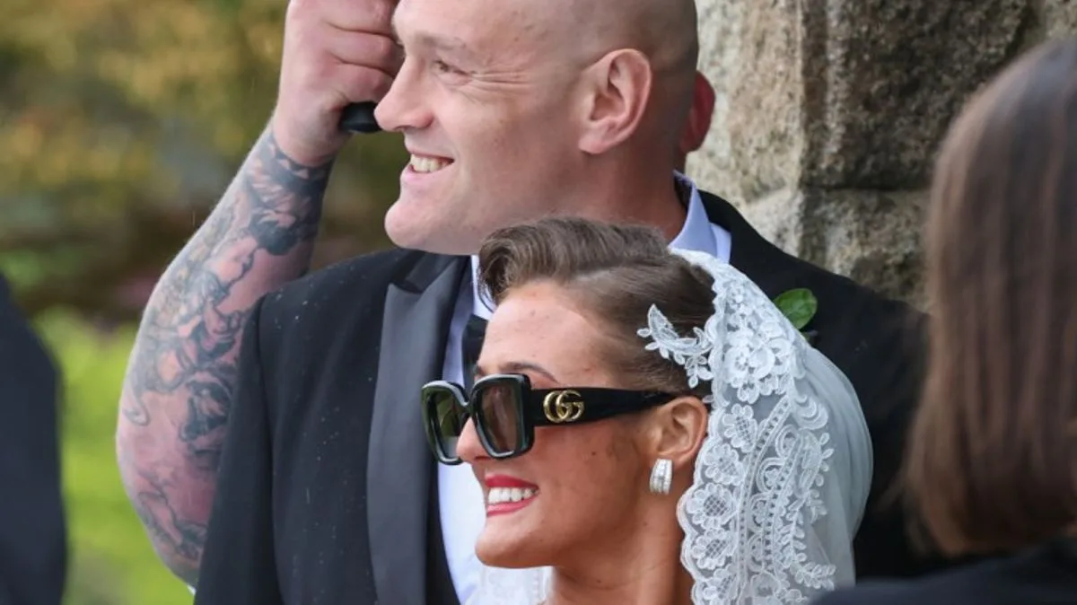 Tyson Fury's Emotional Words as Daughter Venezuela, 16, Marries