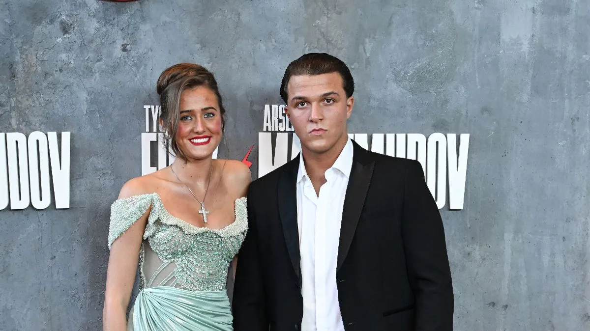 Tyson Fury's Daughter Venezuela Makes Red Carpet Debut at Father's Comeback Fight