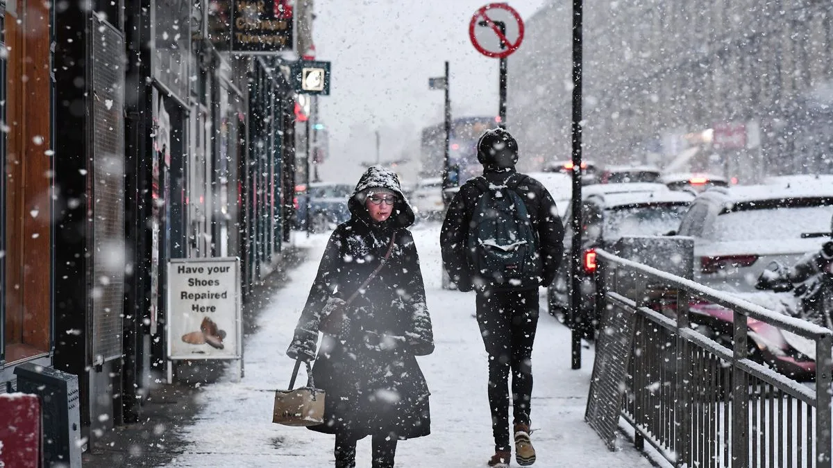 UK Braces for -11C Arctic Blast and 13 Inches of Snow Next Week